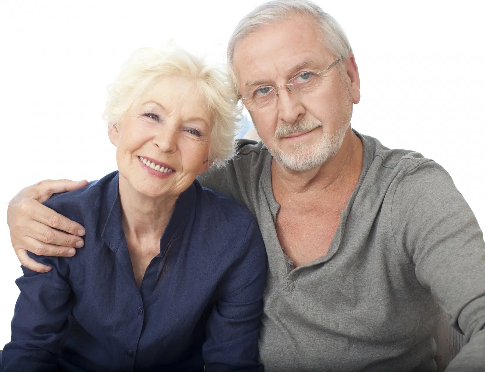 夫婦のポートレート写真