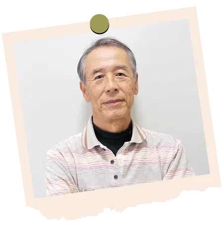 男性の遺影写真サンプル